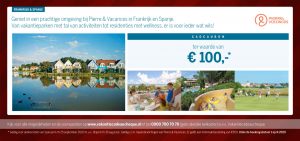 Waardecheque Pierre et vacances